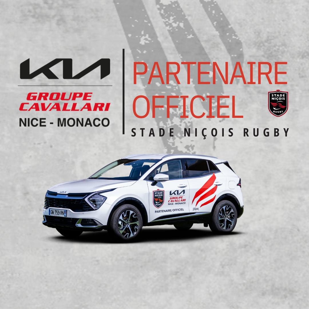 Kia Cavallari Partenaire officiel du Stade Nicois