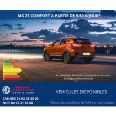 Offre MG ZS 